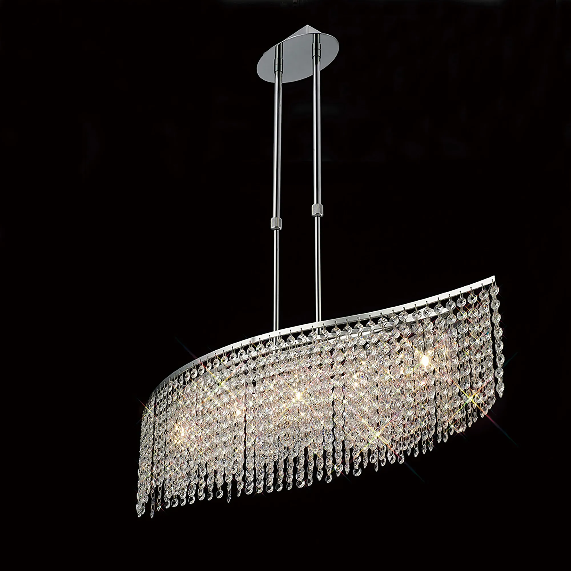 Fabio Crystal Ceiling Lights Diyas Linear Crystal Fittings Fabio Crystal Ceiling Lights Diyas Linear Crystal Fittings
